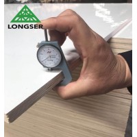 2440*1220x16mm high glossy formica plywood sheet