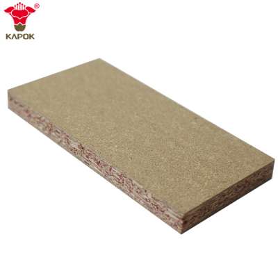 Kapok Panel Cheap price 9-25mm melamine plain Particle board