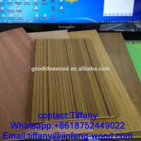 Recon teak veneer 2mm MDF china origin