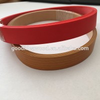 PVC Edged Banding/Solid color/wood grain color Edge Banding